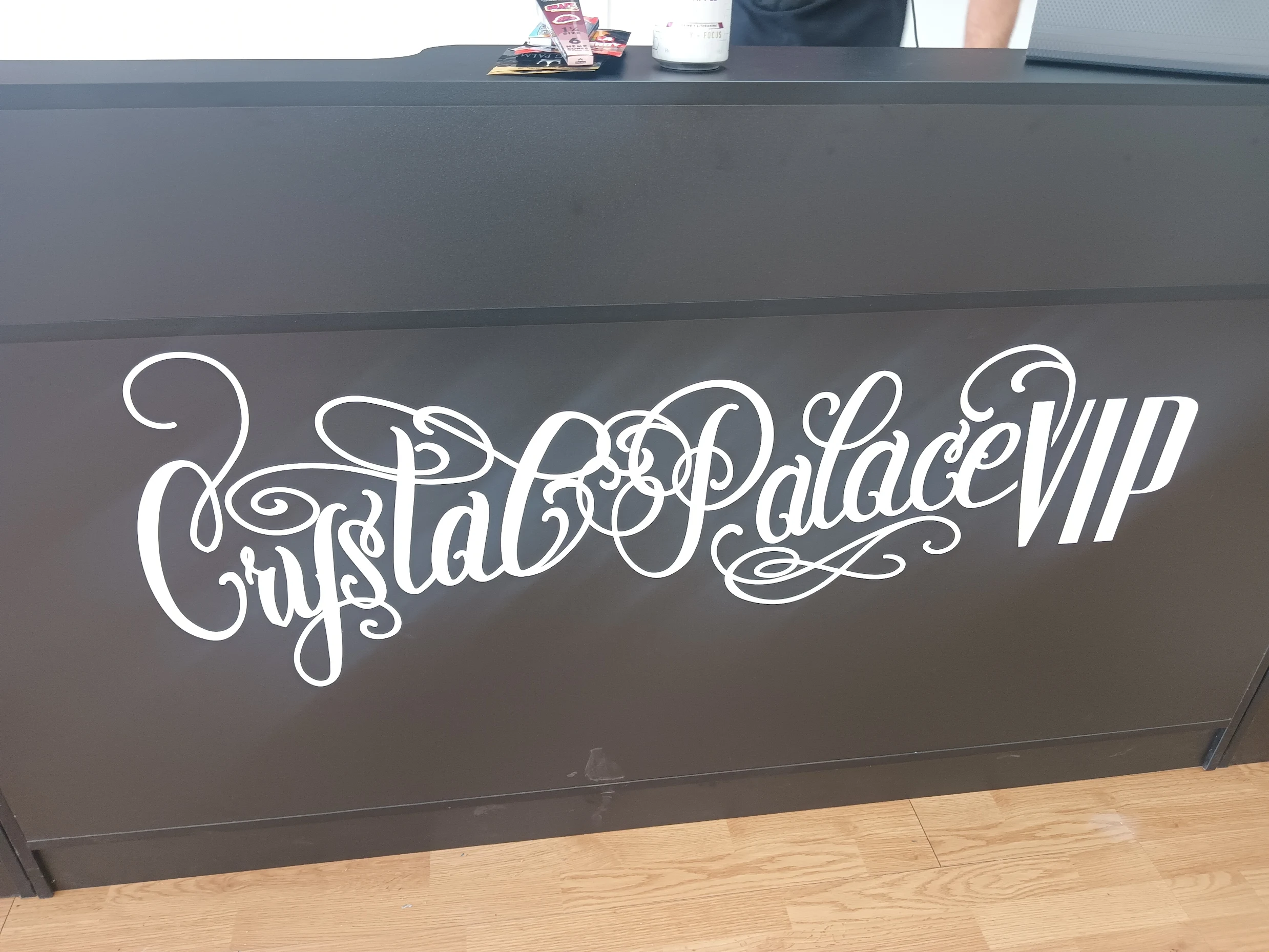 The Crystal Palace VIP counter